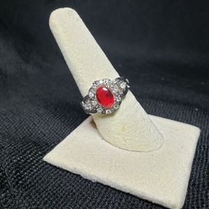 Fashion Red Stone Ring